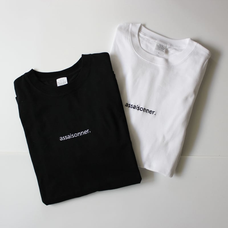 刺繍ロゴロングTシャツ | assaisonner. STORE 刺繍ロゴロングTシャツ | assaisonner. STORE