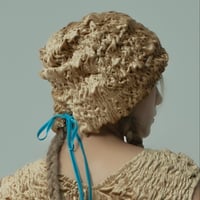 Velour Ribbon Beanie(CA)