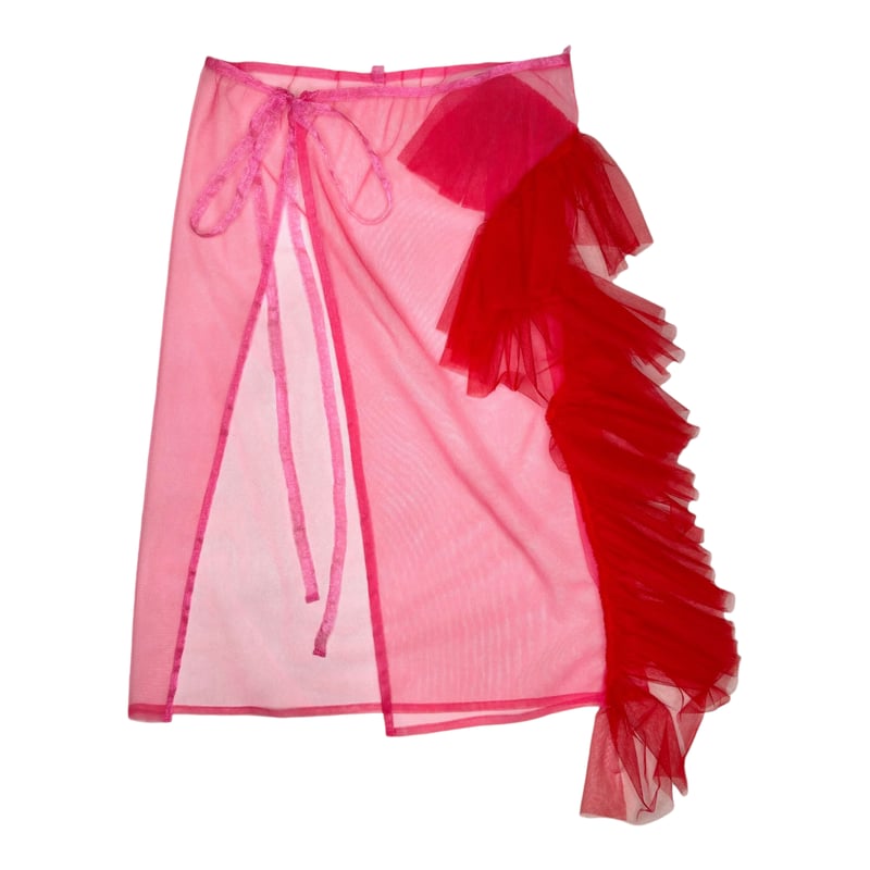 3way wrap skirt(PK) | heki