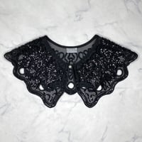 sequins collar(BK)