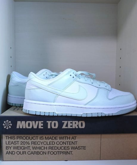 【送料込/最安値】NIKE W DUNK LOW NEXT NATURE WHITE/BARELY GREEN