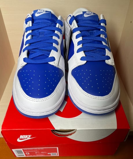 【送料込/実質定価販売】Nike Dunk Low "Racer Blue and White/Reverse Kentucky" ナイキダンクローリバースケンタッキー 裏ダンク