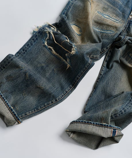 【限定36着】MADE IN YP | RE:LORE『VINTAGE REPAIR SELVEDGE JEANS』