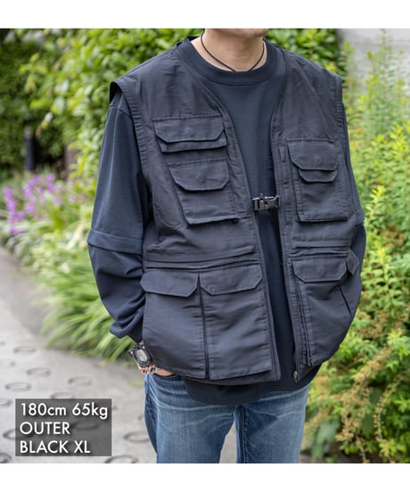 【極少量限定／再入荷なし】MB氏も絶賛！究極の手ぶらアウター／THE PERFECT ALL-WEATHER JACKET／18WAYで春夏秋冬OK／難燃・超撥水／23ポケットで手ぶら