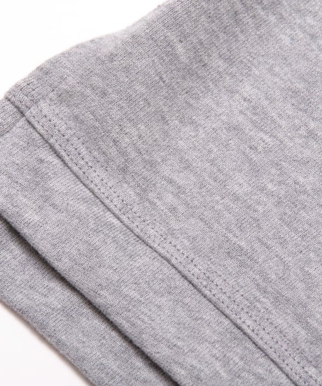【XL1着限定】【テレビで話題・汗ジミにならない】Box Pocket Side Slit Tee Heather Gray　19S-108