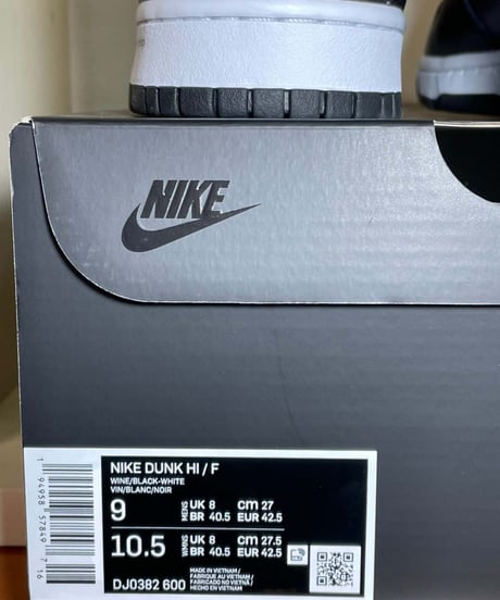 【定価以下販売】新品 NIKE DUNK HI fragment-design