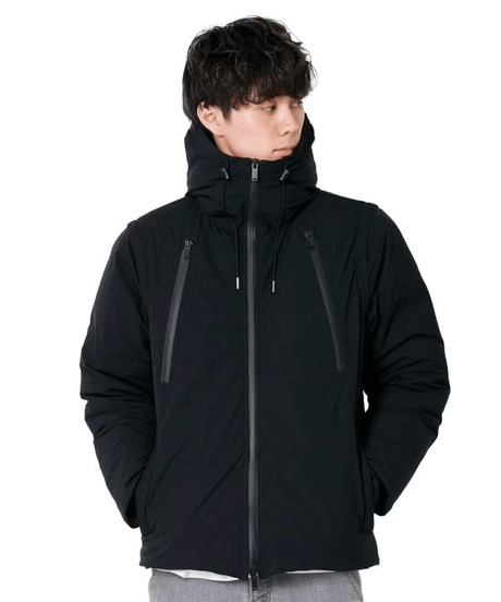 【先着順／再入荷不可】累計6,000万円以上／クラファンNo.1／究極の2WAY手ぶらダウン／THE WISDOM 2WAY DOWN PARKA／令和の虎も多数ご愛用