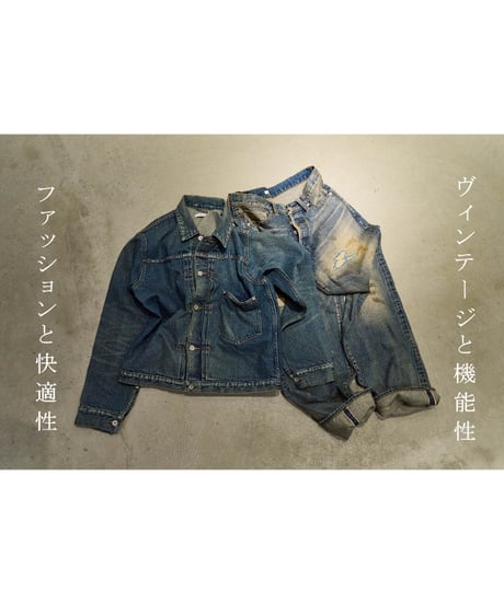 【限定36着】MADE IN YP | RE:LORE『VINTAGE REPAIR SELVEDGE JEANS』