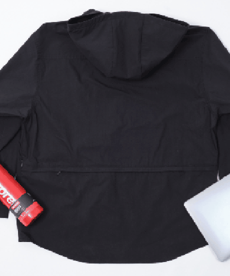 【SAMPLE品／1着限定】4,000円お得！ THE WISDOM 4WAY SHIRT BLACK