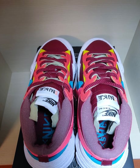 【送料込/実質定価販売】NIKE BLAZER LOW/SACAI/KAWS ブレーザー LOW Team Red