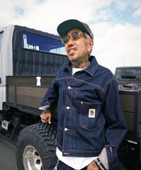 【限定2着】MADE IN YP | RE:LORE『VINTAGE SELVEDGE DENIM JACKET』 INDIGO｜ポケットにタグ有り