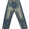 【限定6着】MADE IN YP | RE:LORE『VINTAGE SELVEDGE JEANS』 MID BLUE｜後ろ右ポケットにタグ付き