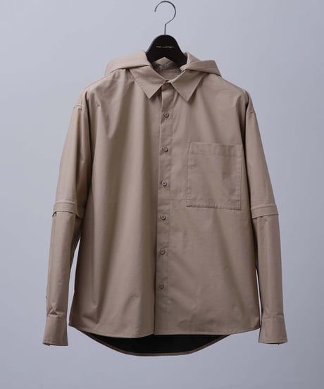 【㊗️完売御礼】再入荷なし THE WISDOM 4WAY SHIRT BEIGE