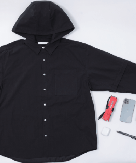 【SAMPLE品／1着限定】4,000円お得！THE WISDOM 4WAY SHIRT WHITE
