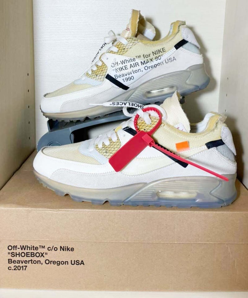 送料込/最安値】美品NIKE THE TEN : AIR MAX 90／Off-White﻿...