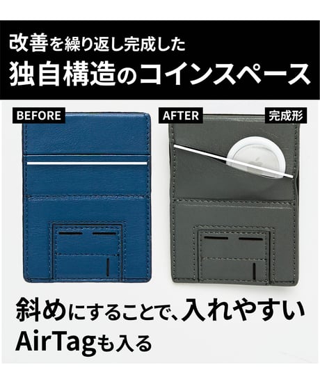 【限定公開・特別価格】意匠登録済｜スマホスタンド・リング・財布の３WAY｜硬貨も入る、厚さ６mmのコンパクトウォレット