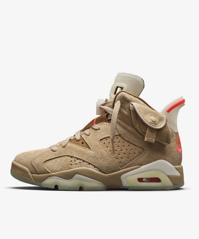 【送料込み／新品未使用】Travis Scott  Air Jordan 6 先着1名様/送料込/国内最安値】新品NIKE AIR JORDAN 6 RETRO 