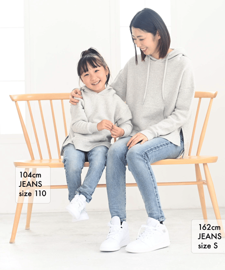 【新価格・在庫限り】Kids Hyper Stretch Denim Jeans Light Blue　19F-226