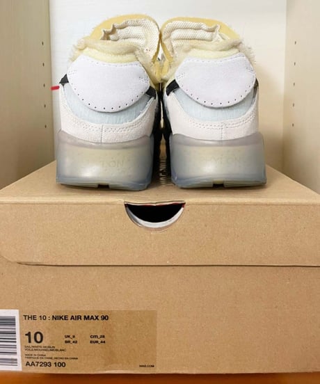【送料込/最安値】美品NIKE THE TEN : AIR MAX 90／Off-White﻿﻿﻿﻿﻿™
