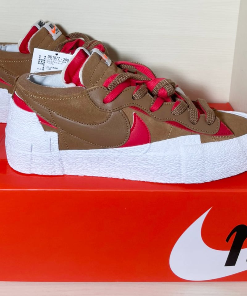 送料込/国内最安値】新品 NIKE x Sacai BLAZER LOW 