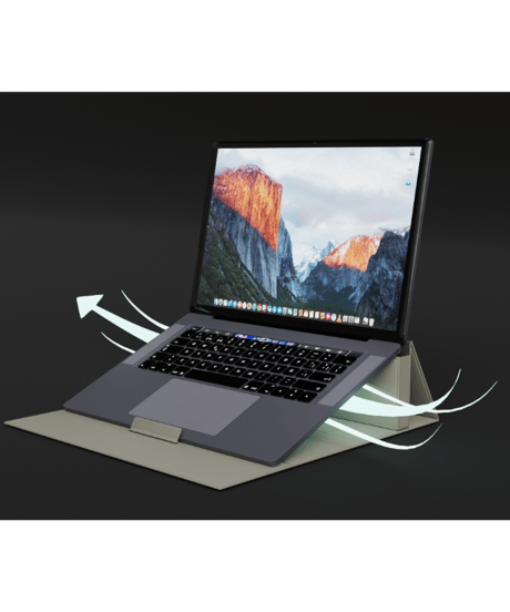【特許取得】快適性を極めたPCケースの最高到達点／4WAY撥水本革パソコンケース／LEATHER ORIGAMI®