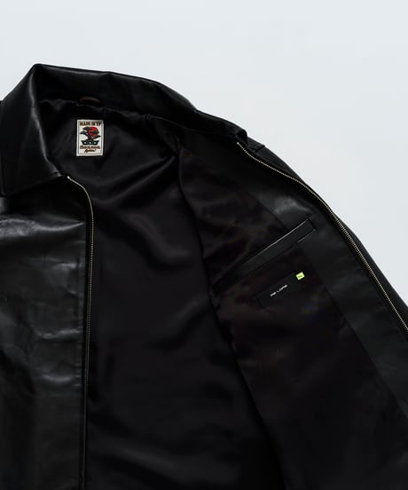 MADE IN YP | RE:LORE『VINTAGE HORSEHIDE RIDERS JACKET』"NO BACK PRINT"｜無地.ver