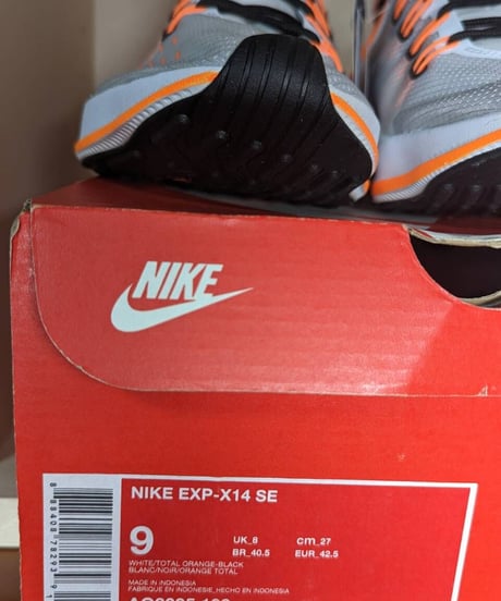 【実質定価以下／送料サービス】希少! NIKE（ナイキ）EXP-X14 SE "JUST DO IT"記念モデル"ジャスト・ドゥ・イット"スニーカー ランニングシューズ