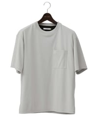 【最後の1着・再入荷なし】ご支援額：850万円／メディア多数掲載／日本製・究極の手ぶら・特許超撥水Tシャツ『THE PERFECT TEE』GREY／グレー／ 灰色