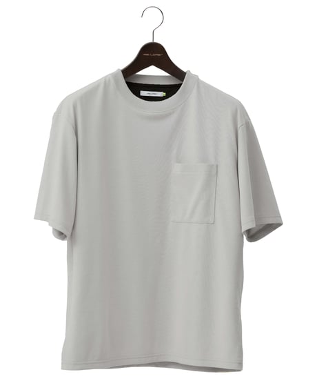 【最後の1着・再入荷なし】ご支援額：850万円／メディア多数掲載／日本製・究極の手ぶら・特許超撥水Tシャツ『THE PERFECT TEE』GREY／グレー／ 灰色