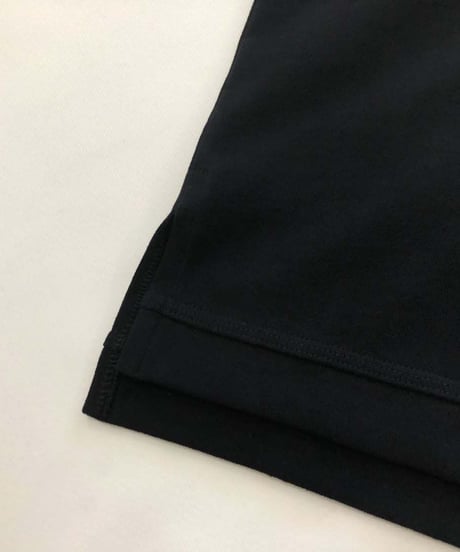 【フジテレビ・チョコプラさん着用】元祖・超撥水Tシャツ／再入荷不可・特別価格・メディア多数掲載／Box Pocket Side Slit Tee Black