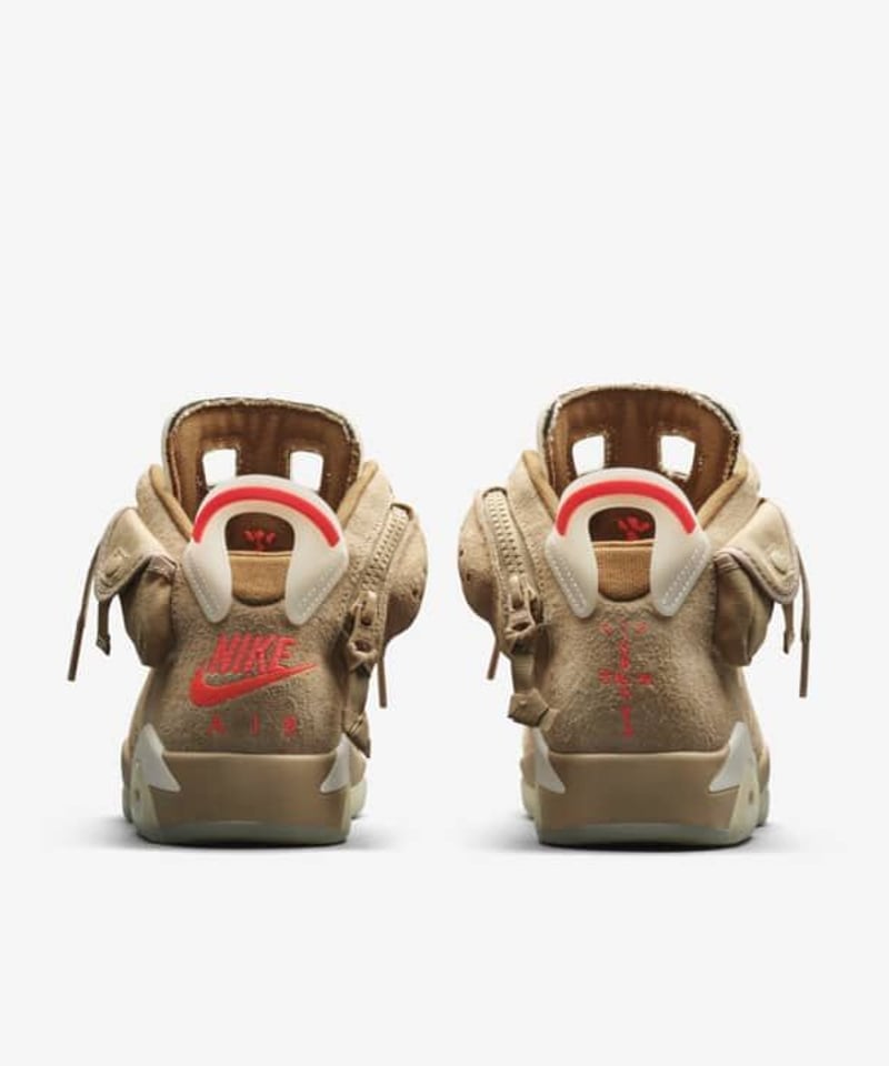 【送料込み／新品未使用】Travis Scott  Air Jordan 6 Jordan 6 Retro x Travis Scott Mid Olive for Sale