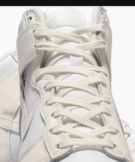 【定価以下／激安販売】NIKE  WMNS DUNK HIGH ホワイトセイルガムソールWHITE/SAIL-GUM MED BROWN