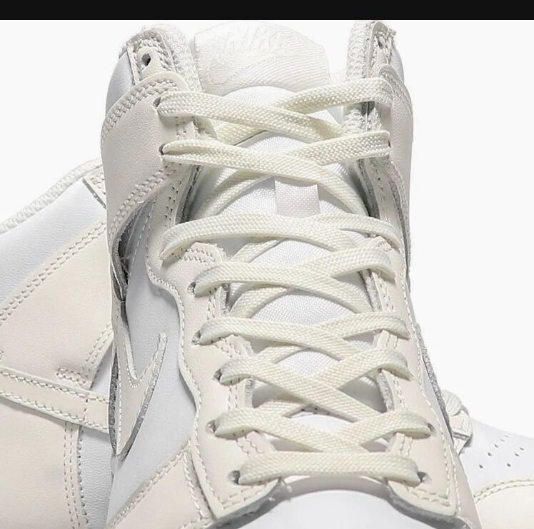 定価以下／激安販売】NIKE WMNS DUNK HIGH ホワイトセイル