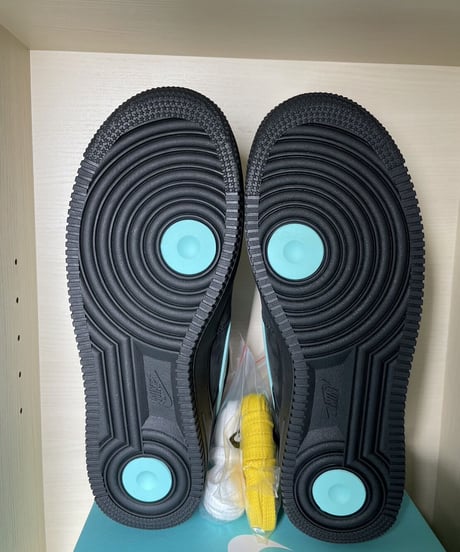 【送料込／国内最安値に挑戦！】新品未使用Tiffany & Co. × Nike Air Force 1 Low "1837" ナイキエアフォース 1 x ティファニー