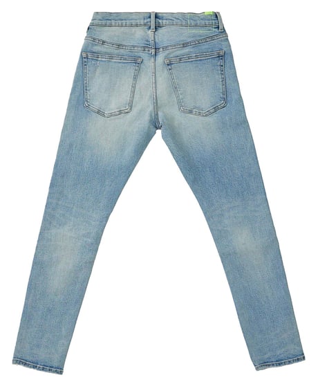 【特許超撥水・令和の虎ご愛用】脚が長く見える神JEANS TYPE-2 /ライトブルー LIGHT BLUE 脚長効果・O脚対策・スタイルアップ・若見え