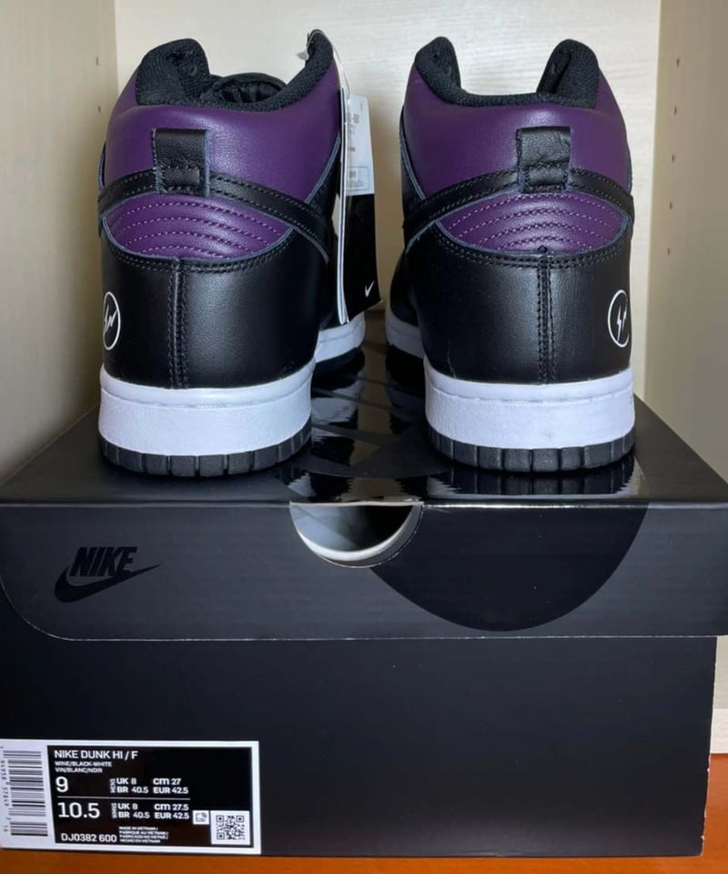 送料込/実質定価販売】新品 NIKE DUNK HI fragment-design | R