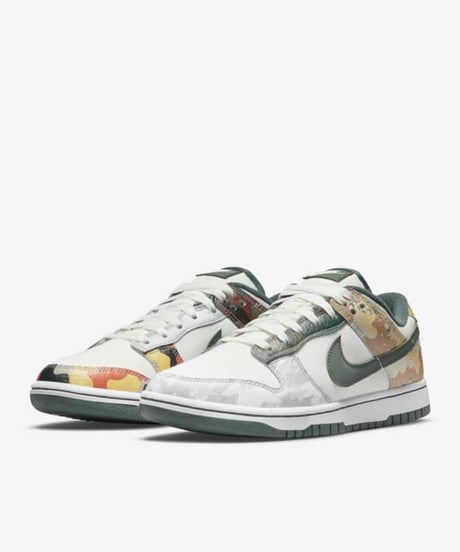 【送料込/最安値】新品NIKE DUNK LOW SE Sail Multi-Camo
