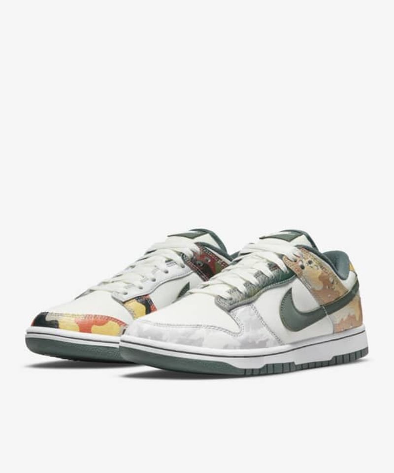 靴/バッグ NIKE DUNK LOW SE "SAIL MULTI CAMO" 24cm NIKE公式】ダンク LOW 'Sail Multi-Camo' (DH0957-100 / NIKE DUNK LOW