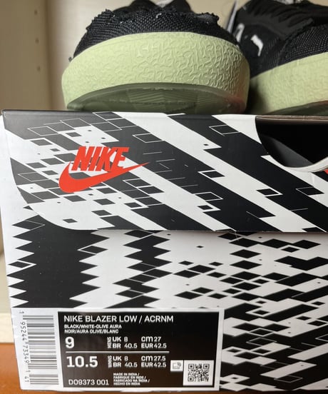 【実質定価以下／送料サービス】NIKE BLAZER LOW/ACRONYM®️ ナイキ ブレーザー ロー×アクロニウム
