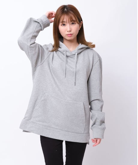 【超撥水】Pullover Side Zip Hooded Sweatshirt T/GRY　19S-103
