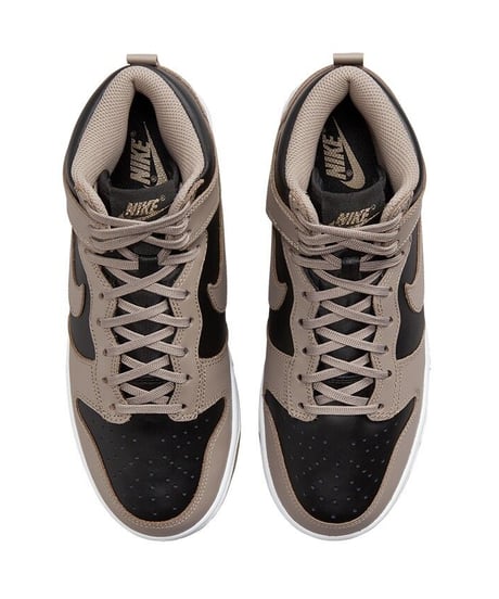 【送料込/最安値】NIKE WMNS DUNK HIGH BLACK/MOON FOSSIL-BLACK