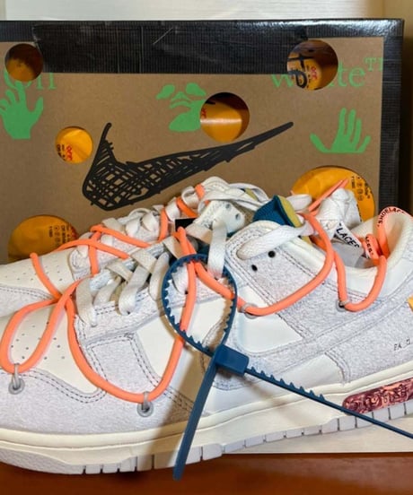 【抽選・定価販売／送料込み】Off-White﻿﻿﻿﻿﻿™ × NIKE DUNK LOW / オフホワイト × ナイキダンクロー
