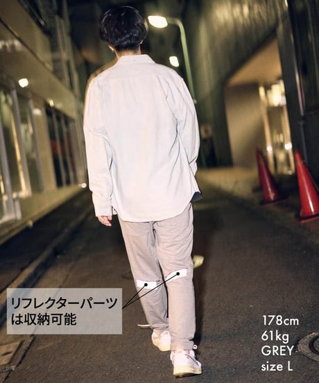 【完売御礼！クラファンNo.1・原価率60％超】魔法のスウェットパンツ（裾リブ無し）／新聞掲載／THE WISDOM "16"POCKETS SWEAT PANTS TYPE-1