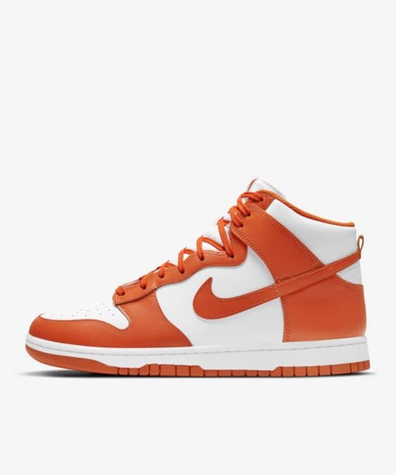 送料込/最安値】新品 NIKE DUNK HI RETRO ORANGE BLAZE (ME...