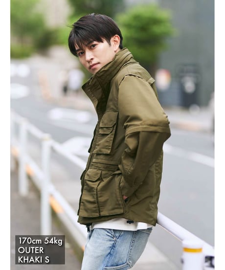 【極少量限定／再入荷なし】MB氏も絶賛！究極の手ぶらアウター／THE PERFECT ALL-WEATHER JACKET／18WAYで春夏秋冬OK／難燃・超撥水／23ポケットで手ぶら