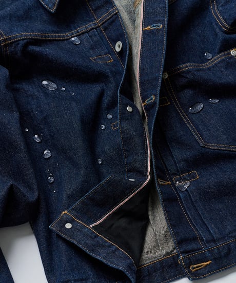 【限定1着】MADE IN YP | RE:LORE『VINTAGE SELVEDGE DENIM JACKET』 INDIGO｜ポケットにタグ無し（別付け）