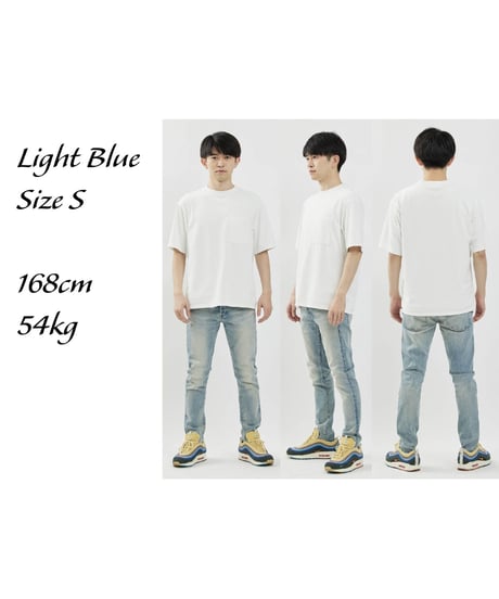 【特許超撥水・令和の虎ご愛用】脚が長く見える神JEANS TYPE-2 /ライトブルー LIGHT BLUE 脚長効果・O脚対策・スタイルアップ・若見え