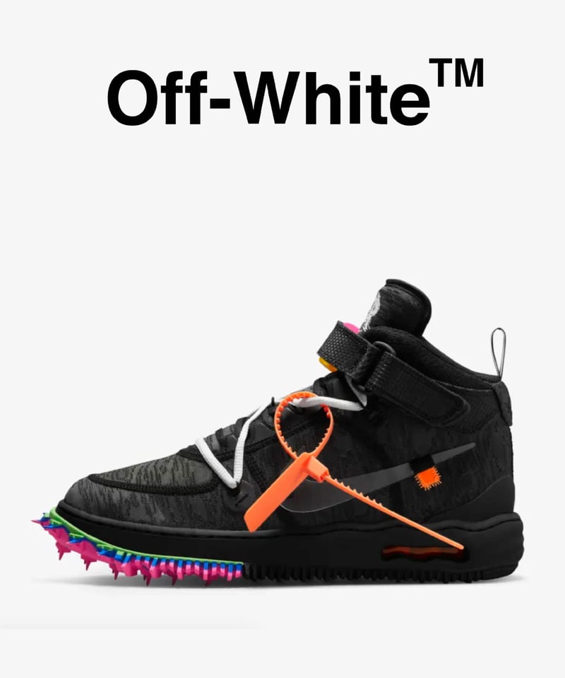 送料込/実質定価販売】新品未使用エア フォース 1 MID x Off-White ...