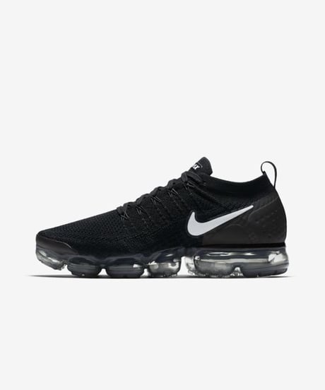 【送料込/最安値】新品NIKE VAPORMAX FLYKNIT 2 Black White