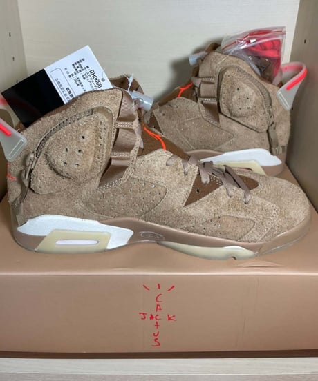 【先着１名様/送料込/国内最安値】新品NIKE AIR JORDAN 6 RETRO "TRAVIS SCOTT"